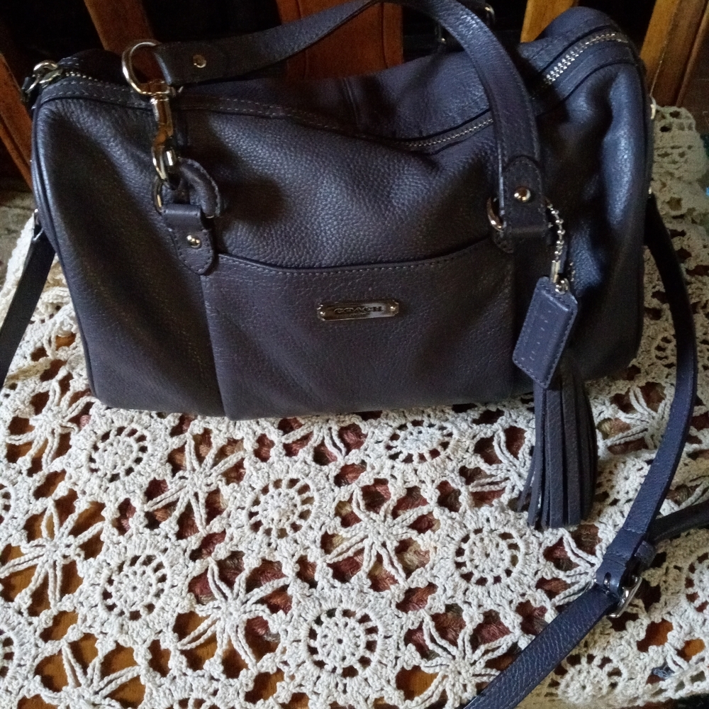 Coach Barrel Handbag. 11x7